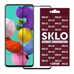 Захисне скло SKLO 3D Full Glue для Samsung Galaxy A515 A51/M317 M31s Black