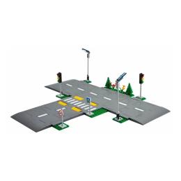 Конструктор LEGO City 60304 Перехрестя блоковий
