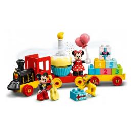 Конструктор LEGO Duplo 10941 Святковий поїзд Міккі і Мінні блоковий