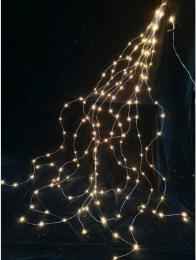 Гірлянда Chomik Оберемок струн 200 LED 10х2 м, IP44 Warm White (5900779901780)