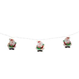 Гірлянда Chomik Санта Клаус 1.65 м 10 LED Warm White (5900779854086)