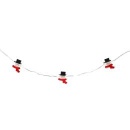 Гірлянда Chomik Струна Сніговик 2.2 м 20 LED Warm White (5900779880207)