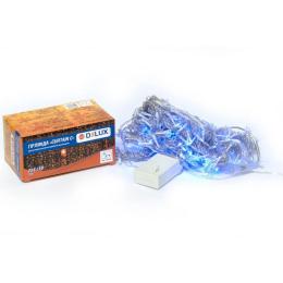 Гірлянда Delux Curtain С 256LED 3х2 м Transparent Blue IP20 (90017996)