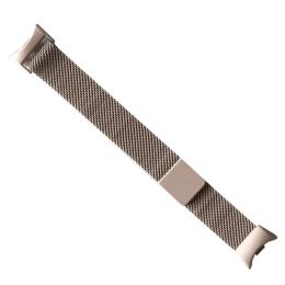 Ремінець для фітнес-браслету Infinity для Xiaomi Mi Band 8/9 Milk Tea Milanese Loop