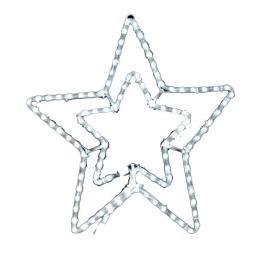 Гірлянда Delux Motif flash Star 60 х 60 см White IP44 EN (90012983)