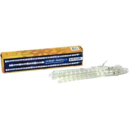 Гірлянда Delux Snowfall C 192LED 8х0.3 м Transparent White IP44 EN (90017977)