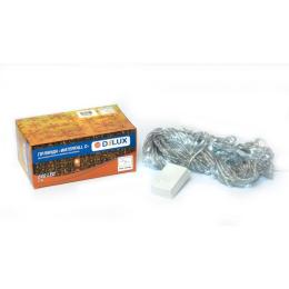 Гірлянда Delux Waterfall С 240LED 2х2 м Transparent White IP20 (90018001)