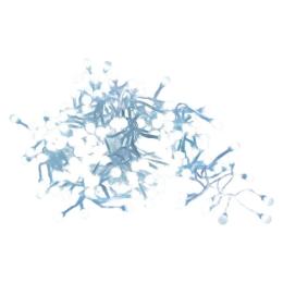 Гірлянда Luca Lighting Бахрома 12.2 м Cold White (8718861852387)