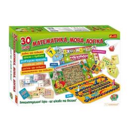 Логічна гра Ranok Creative 12109100У Великий набір 30 ігор. Математика. Мова. Логіка (у