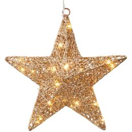 Гірлянда Luca Lighting Зірка 30 см 30 LED Champagne (8718861662658)
