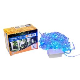 Гірлянда Delux ICICLE С 100 LED 3.2х0.7 м Blue IP20 (90015253)