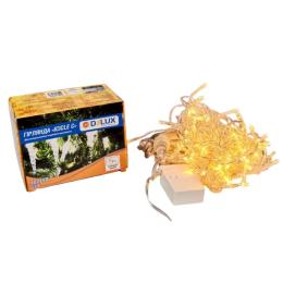 Гірлянда Delux ICICLE С 100 LED 3.2х0.7 м Warm White IP20 (90015255)