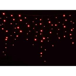 Гірлянда Delux Icicle 120LED 2x0.9m Black Red IP44 EN (90009069)