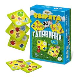 Логічна гра Мастер MKE0503 Звірята + Полянка