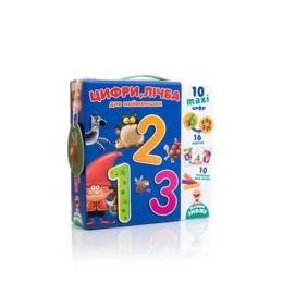 Настільна гра Vladi Toys VT2911-09 Цифри, рахунок для найменших