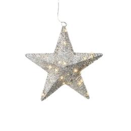 Гірлянда Luca Lighting Зірка 40 см 50 LED Silver (8718861683103)