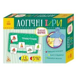 Настільна гра Ranok Creative КН918002У Вивчай форми, укр. мова