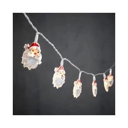 Гірлянда Luca Lighting Санта, струна 1, 2 м, 10 LED Warm White 2АА (8720362642305)