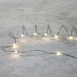 Гірлянда Luca Lighting Струна зелена, 13 м Warm White (8718861853124)