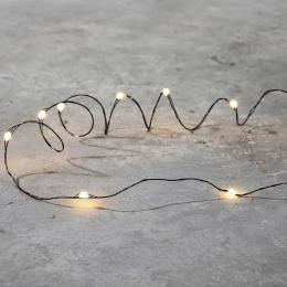 Гірлянда Luca Lighting Струна чорна 18 м Warm White (8718861853162)