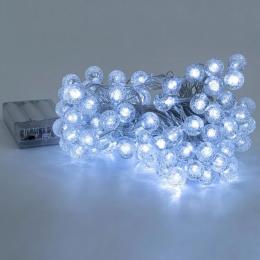 Гірлянда Altalusse INL-2707B-80 Cold 80LED, 10м, 1 режим, 3*AA