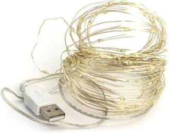 Гірлянда Altalusse INL-2103U-100 Warm 100LED 10м, 1 режим, USB