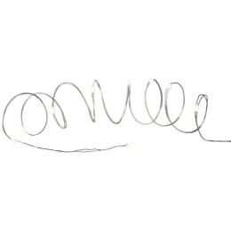 Гірлянда Luca Lighting струна, 1 м, класична 10 LED 2xCR2032 White таймер (8720362037095)