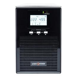 Джерело безперебійного живлення LogicPower LP UL2200VA Lin.int., AVR, 2 x євро, LСD, метал