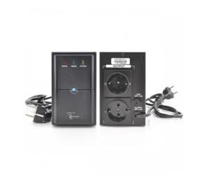 Джерело безперебійного живлення Ritar E-RTM650 Black 390W, Lin.int., AVR, 2xSchuko, метал