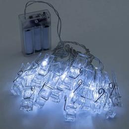 Гірлянда Altalusse INL-2704B-20 Cold 20LED, 3м, 1 режим, 3*AA