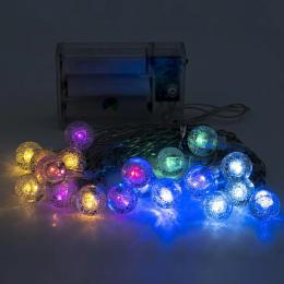 Гірлянда Altalusse INL-2707B-20 Multicolor 20LED, 3м, 1 режим, 3*AA