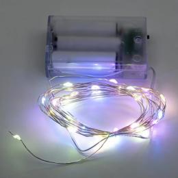 Гірлянда Altalusse INL-2105B-30 Multicolor 30LED, 3м, 2 режими, 3*AA