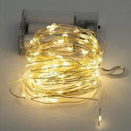 Гірлянда Altalusse INL-2105B-50 Warm 50LED, 5м, 2 режими, 3*AA