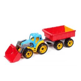 Іграшкова техніка Технок 3688 з ковшем і причепом