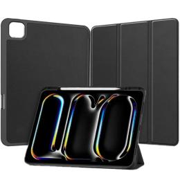 Чохол-книжка для планшета Airon Premium SOFT для iPad Pro 11 2024 Black з захисною плівкою і серветкою