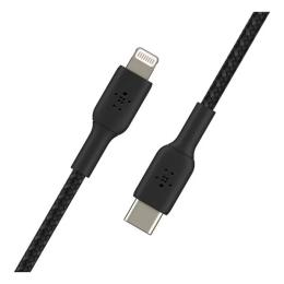 Дата-кабель Belkin 1m USB Type C(тато) - Lightning(тато) Black