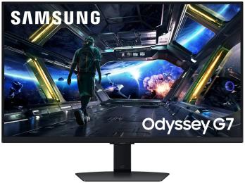 Монітор Samsung Odyssey G7 (LS32DG700EZXUA) Black 32