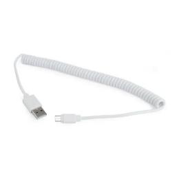 Дата-кабель Cablexpert CC-mUSB2C-AMBM-6-W 1.8m USB(тато) - microUSB Type B(тато) White