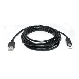 Дата-кабель REAL-EL EL123500026 USB 2.0 (тато) - USB Type B (тато) 2m Black
