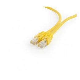 Патч-корд Cablexpert PP6U-0.5M Yellow UTP cat.6, литий, 50u штекер з защіпкою