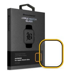 Захисне скло для смарт-годинника ArmorStandart Supreme BI Metal Frame для Apple Watch Ultra 49 mm Orange (ARM78300)