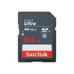 Карта памяті SanDisk SDSDUNR-064G-GN3IN Black 64GB SDXC Class 10 UHS-I (Відновлений)
