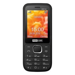 Кнопковий телефон Maxcom MM142 Black