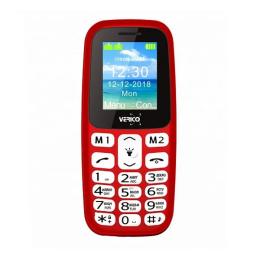 Кнопковий телефон Verico A183 Red