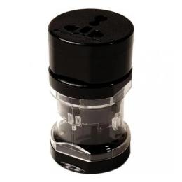 Мережевий перехідник PowerPlant 220В, 10А Black (DV00DV5068)