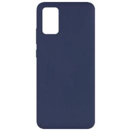 Чохол-накладка Infinity Silicone Cover Full Case для Samsung Galaxy A025 A02s Dark Blue