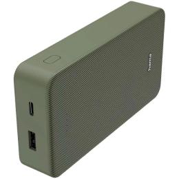 Зовнішній портативний акумулятор HAMA Power Pack 20000mAh Green (00201716)