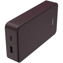 Зовнішній портативний акумулятор HAMA Power Pack 20000mAh Plum (00201715)