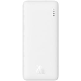 Зовнішній портативний акумулятор Baseus Airpow 10000mAh White 20W (PPQD090002)