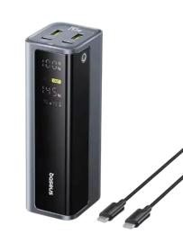 Зовнішній портативний акумулятор Baseus EnerGeek GP12 20800mAh Black 145W (X00280E1GR)